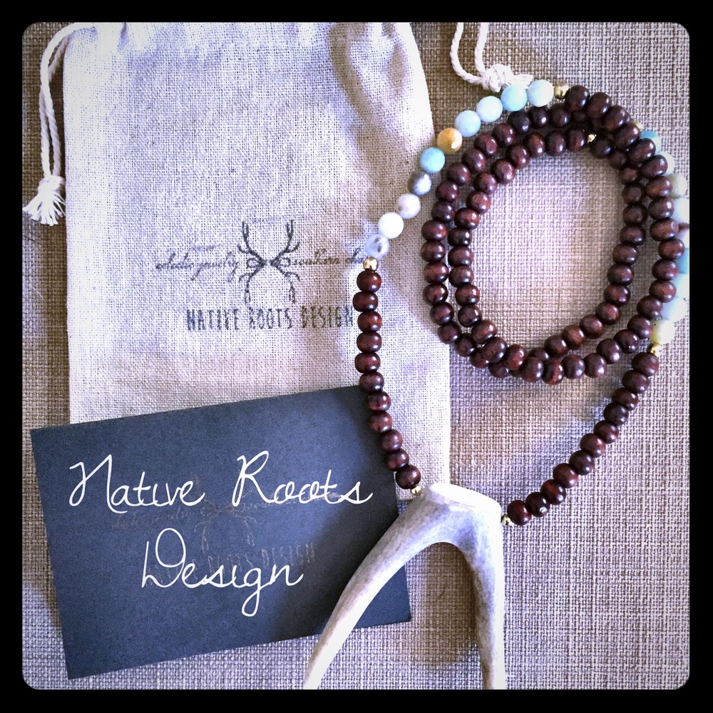 Antler necklace